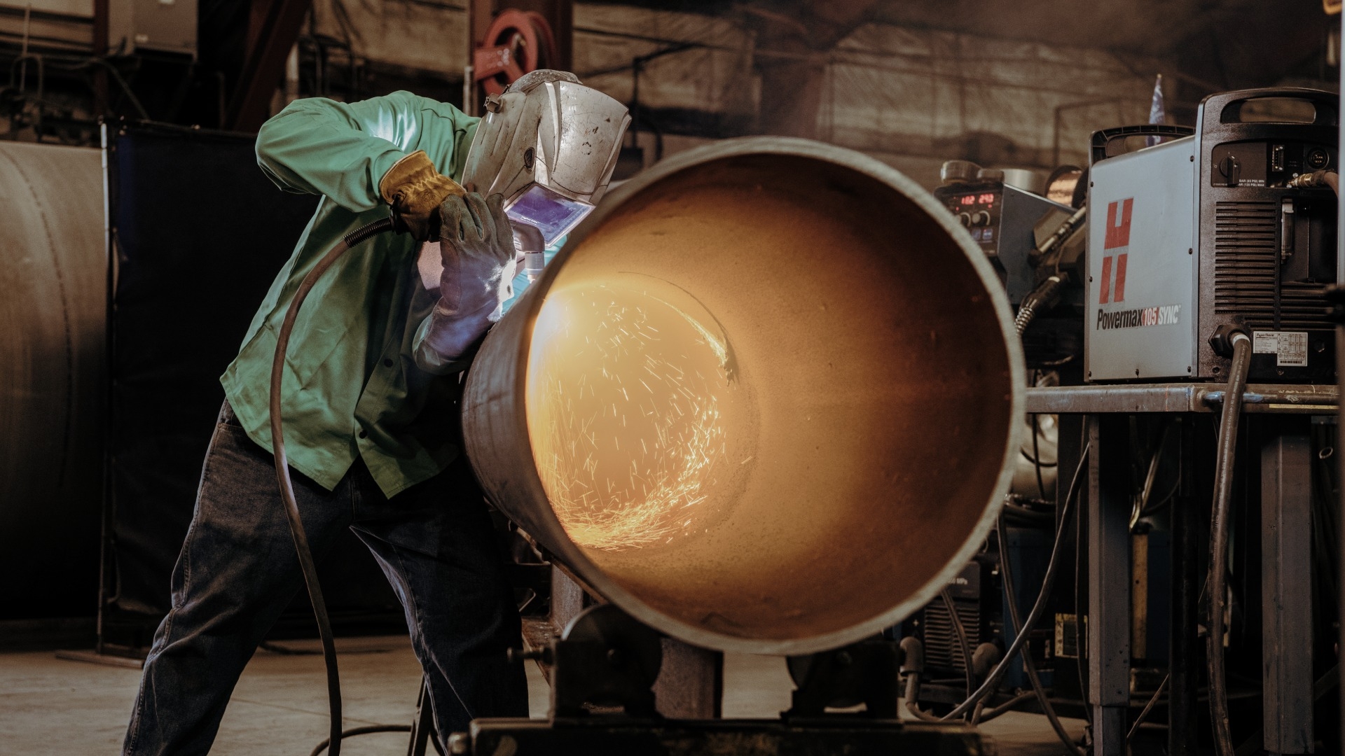 El Powermax SYNC supera el oxicorte